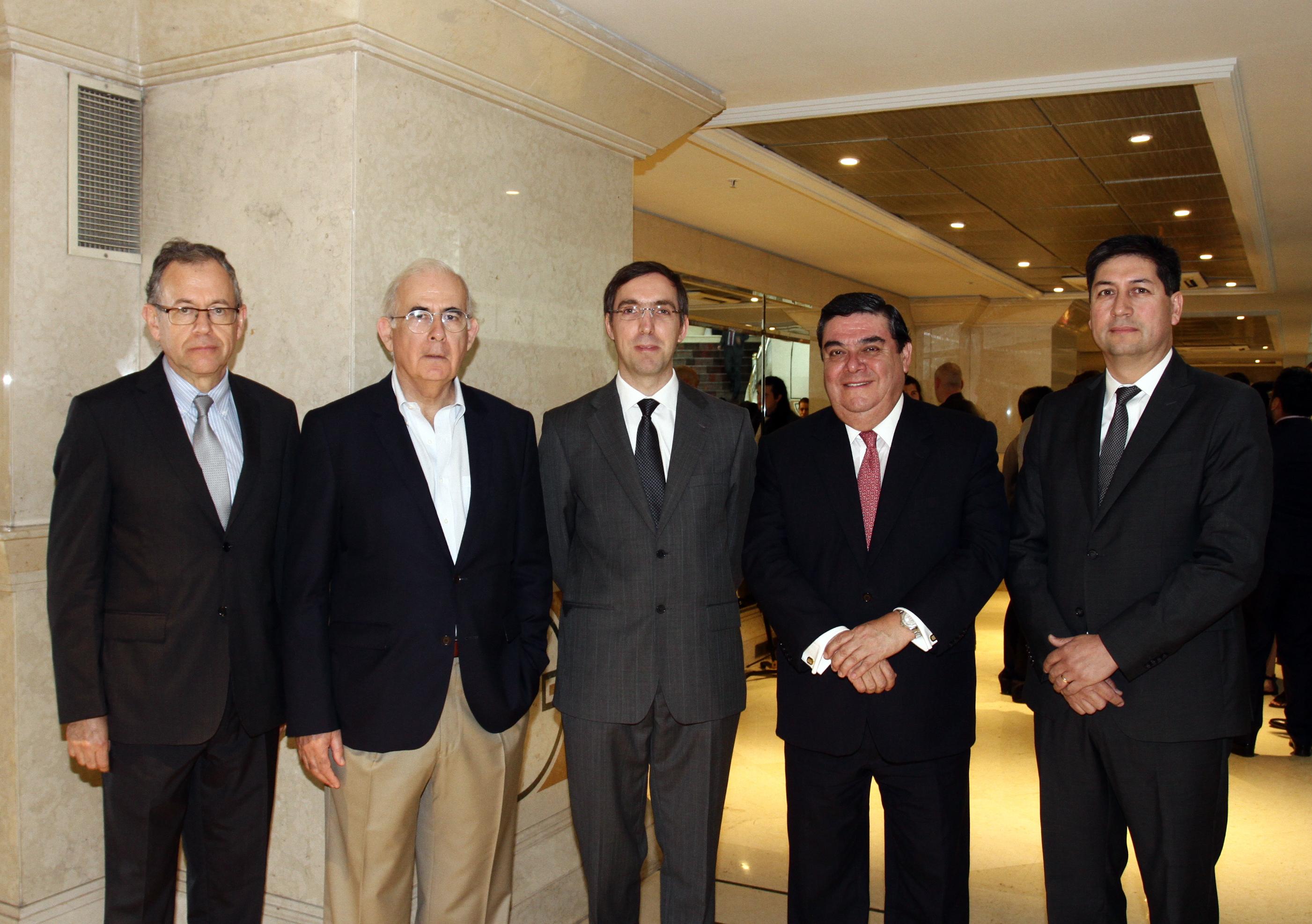 Aldo Casali, Diego Hernández, Xavier Emery, Alberto salas y Carlos Ávila.
