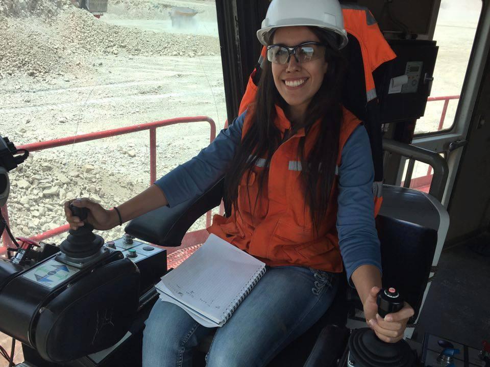 Paulina Jofré, Mining Engineer Operational Excellence Open Pit Mine, Gabriela Mistral Mine, Codelco (Chile).