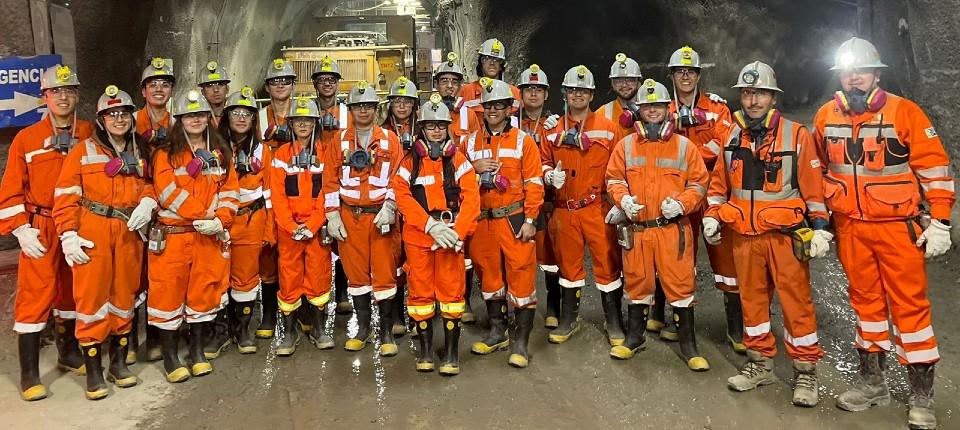 Visita técnica a la División El Teniente de Codelco