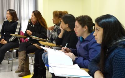 Participantes del Curso de Lenguaje de Señas