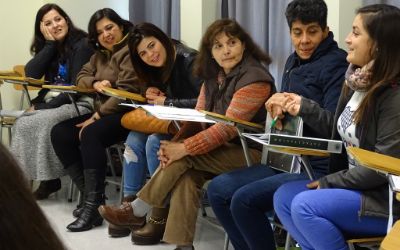 Participantes del Curso de Lenguaje de Señas