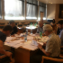 Académicos durante la jornada de trabajo.